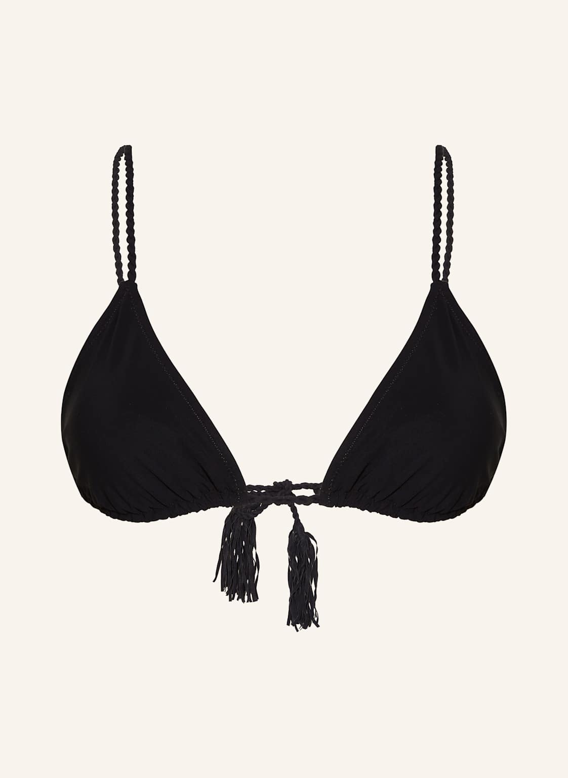 Vilebrequin Triangel-Bikini-Top Tresses Luxe schwarz Vilebrequin Triangel-Bikini-Top Tresses Luxe schwarz von Vilebrequin