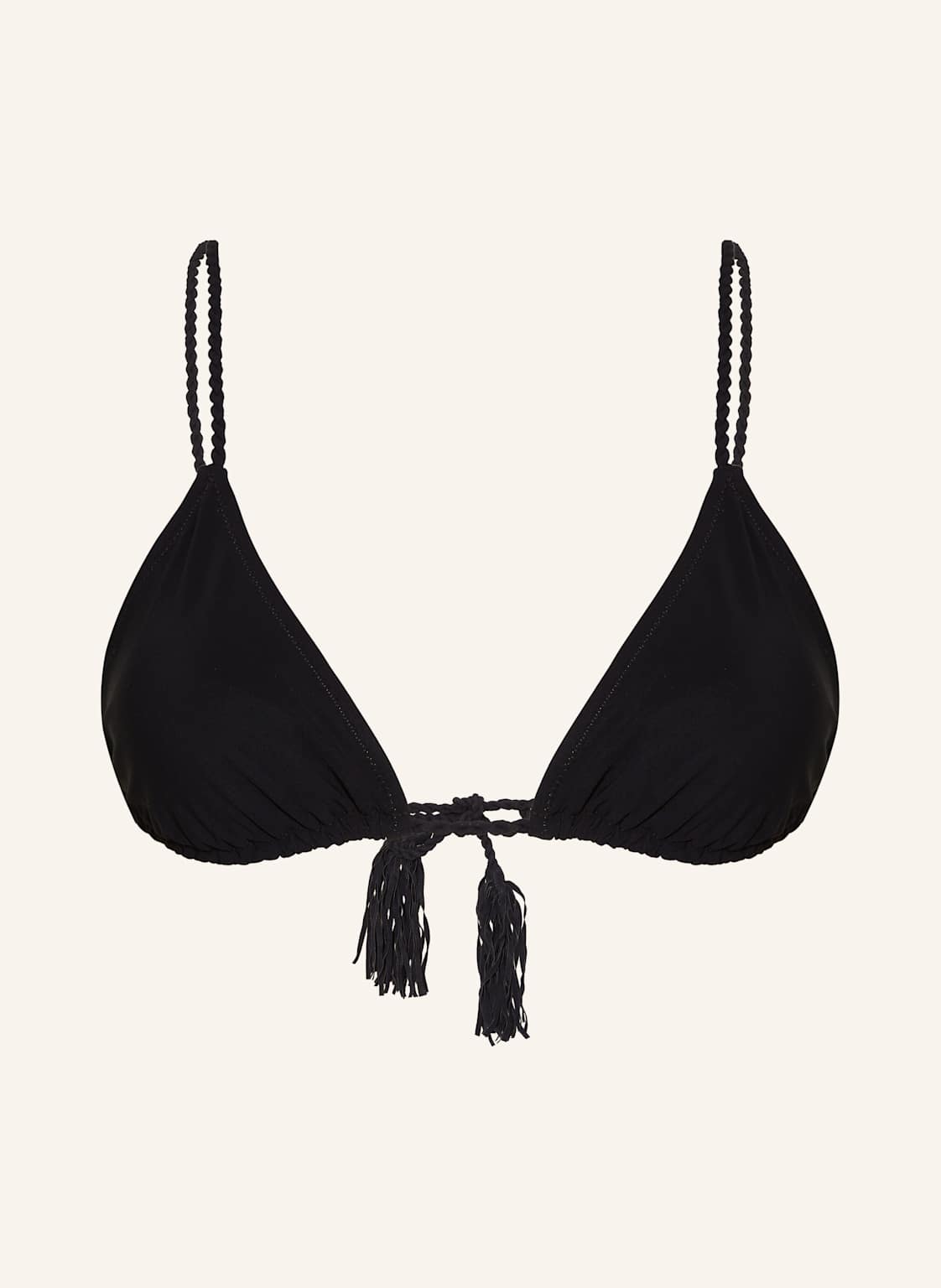 Vilebrequin Triangel-Bikini-Top Tresses Luxe schwarz von Vilebrequin