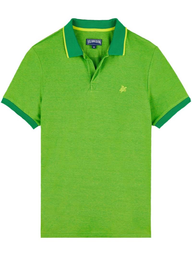 Vilebrequin cotton polo shirt - Green von Vilebrequin