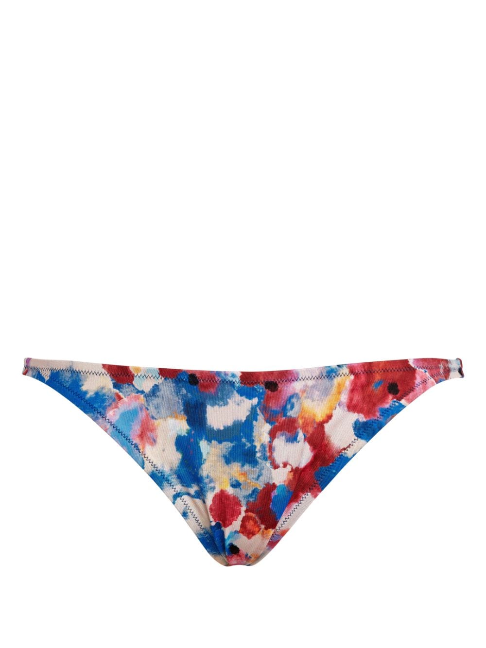 Vilebrequin floral print bikini bottoms - Blue von Vilebrequin