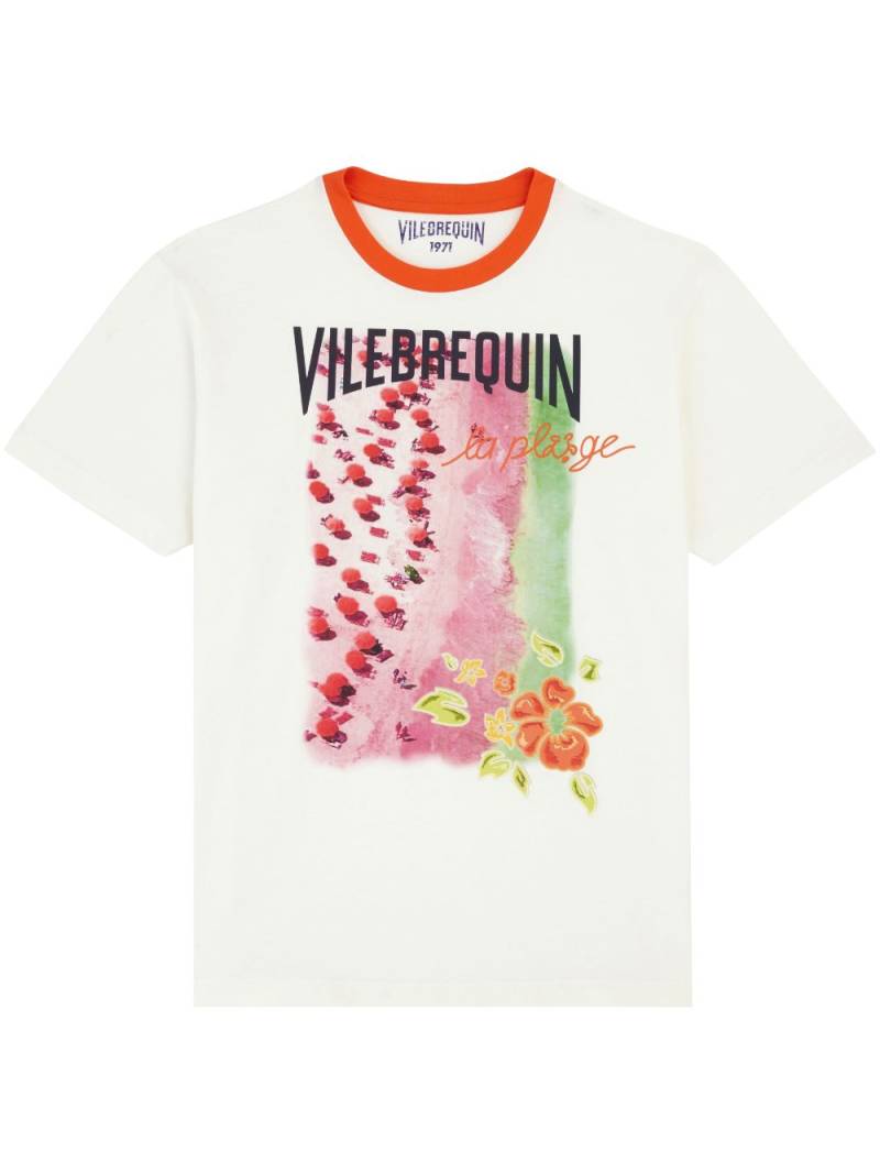 Vilebrequin graphic-print cotton T-shirt - White von Vilebrequin