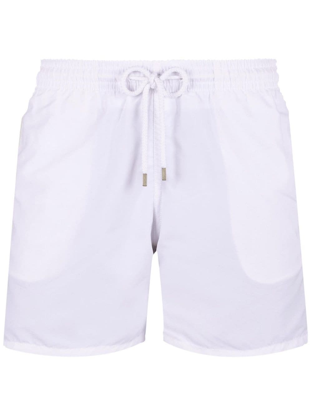 Vilebrequin logo-appliqué swim shorts - White von Vilebrequin