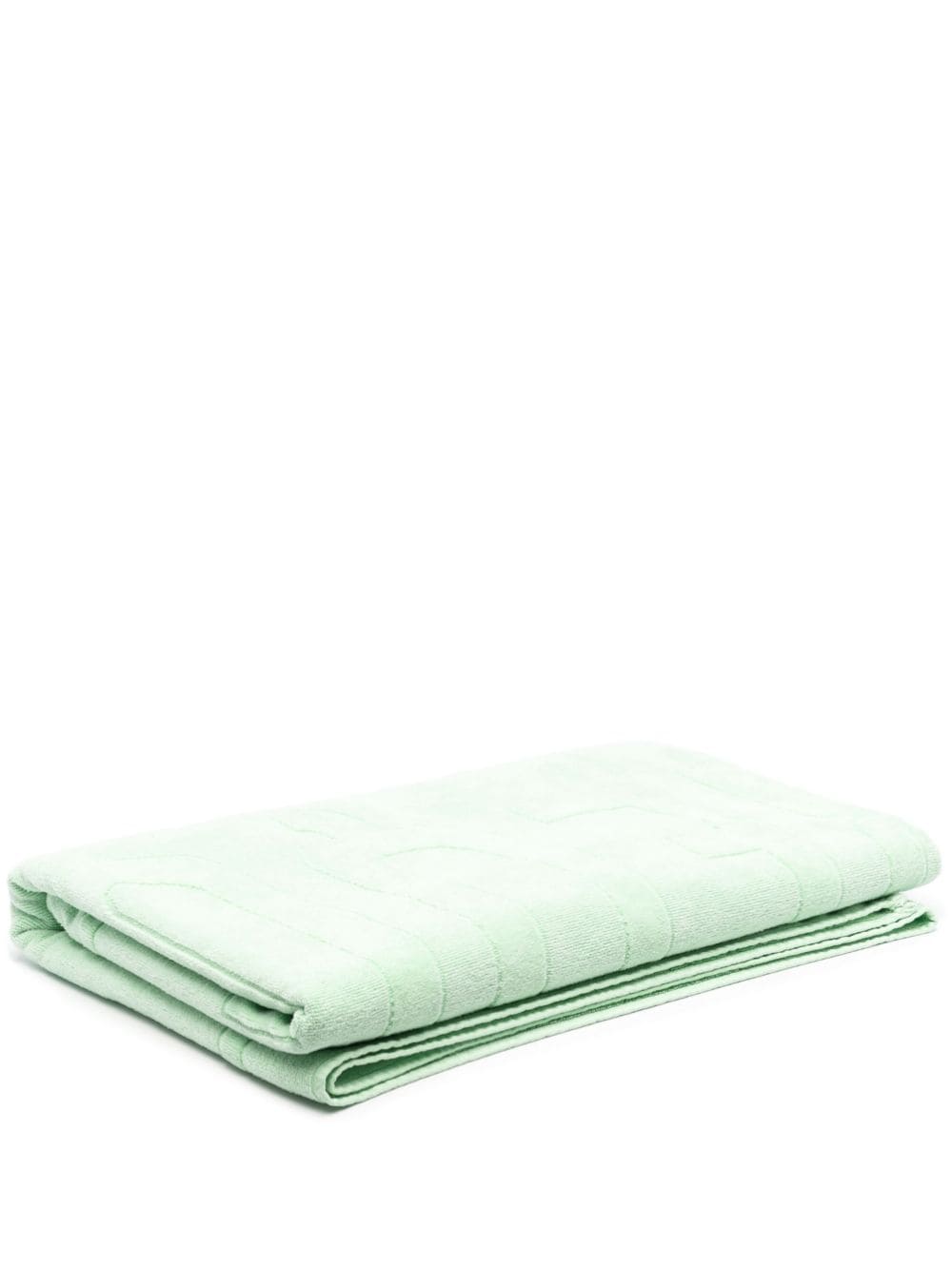 Vilebrequin logo-embellished cotton towel - Green von Vilebrequin