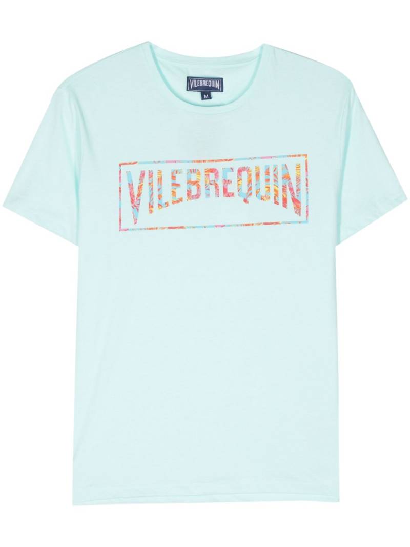 Vilebrequin logo-printed cotton T-shirt - Blue von Vilebrequin