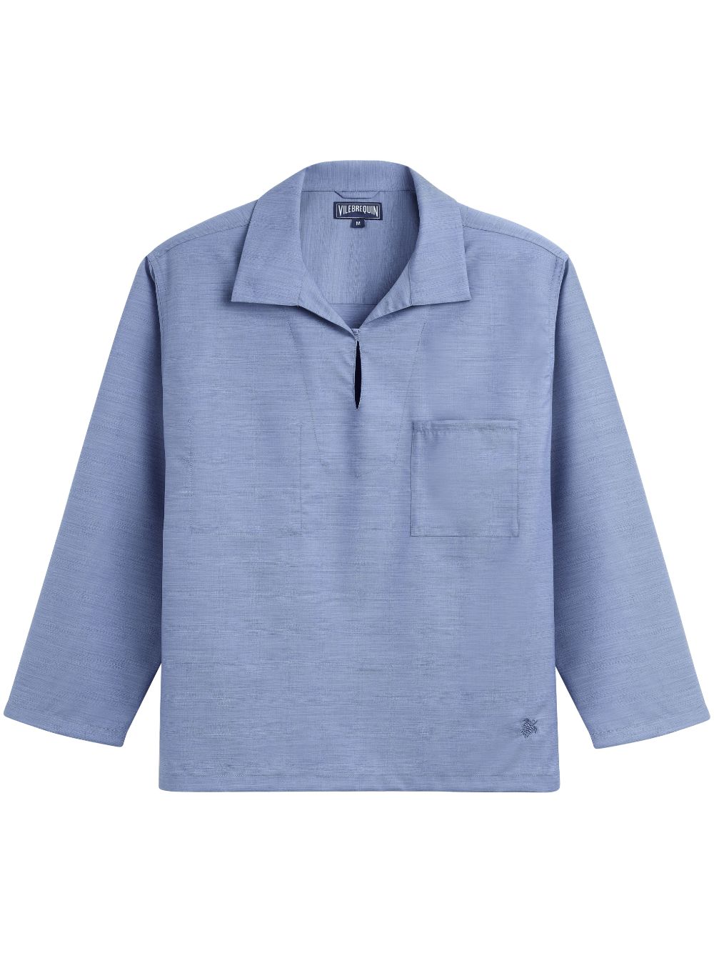 Vilebrequin long-sleeve wool shirt - Blue von Vilebrequin