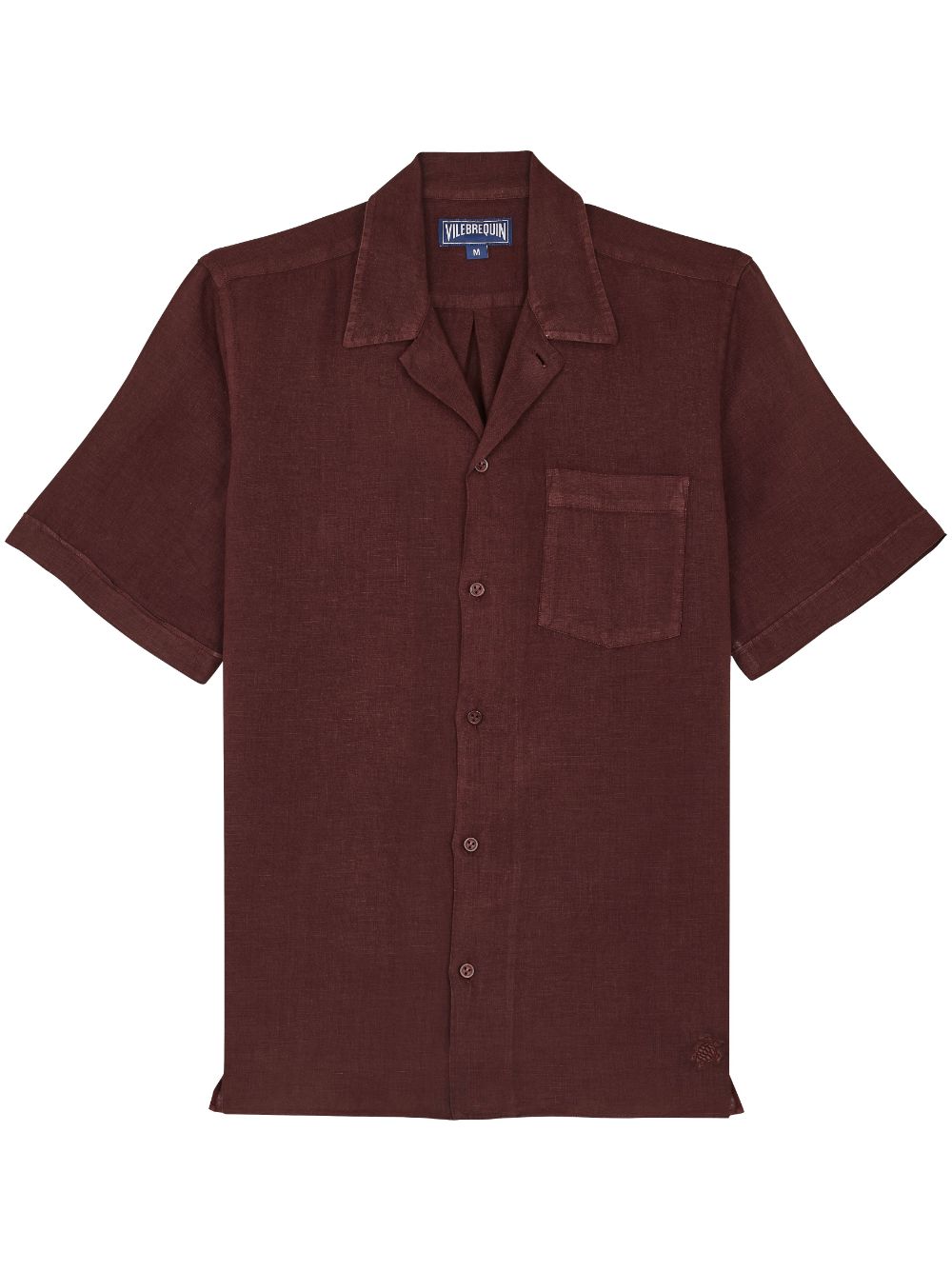 Vilebrequin short-sleeve linen shirt - Red von Vilebrequin