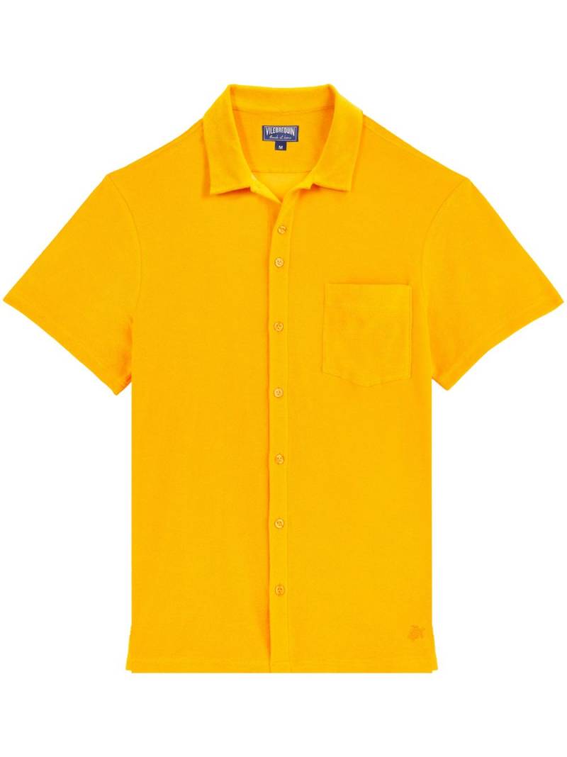 Vilebrequin terry bowling shirt - Orange von Vilebrequin