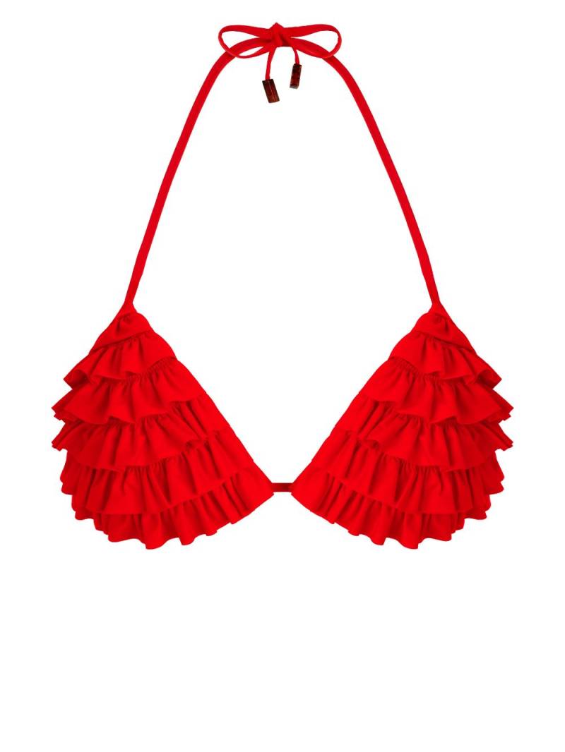 Vilebrequin triangle-cup bikini top - Red von Vilebrequin