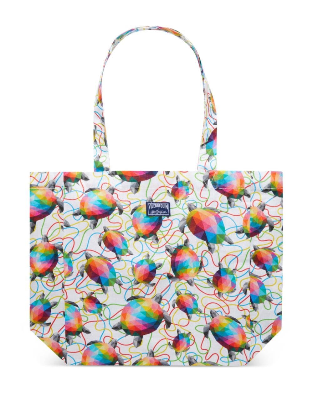 Vilebrequin x Okuda San Miguel Balade tote bag - White von Vilebrequin