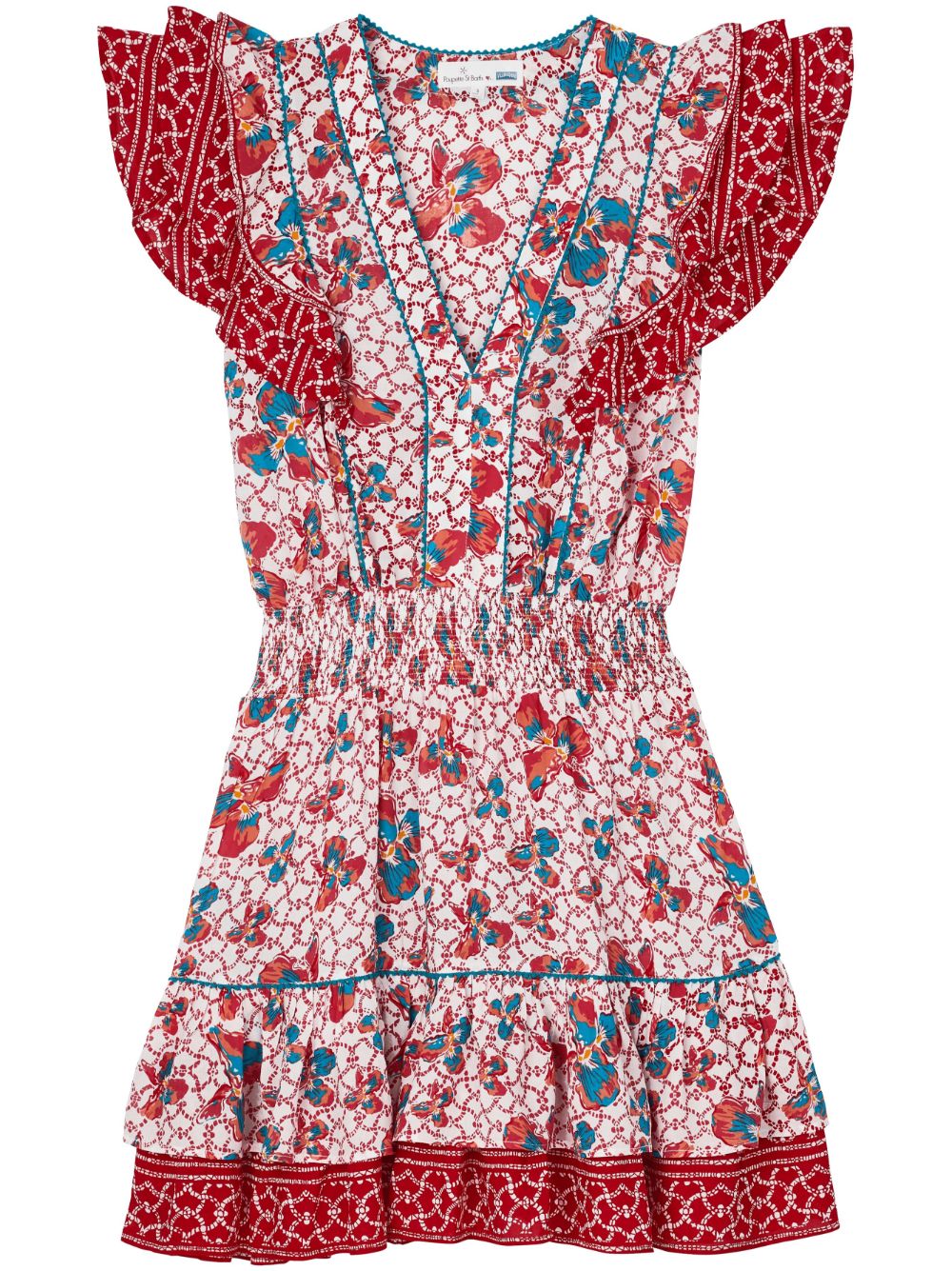 Vilebrequin x Poupette St Barth Camila minidress - Red von Vilebrequin