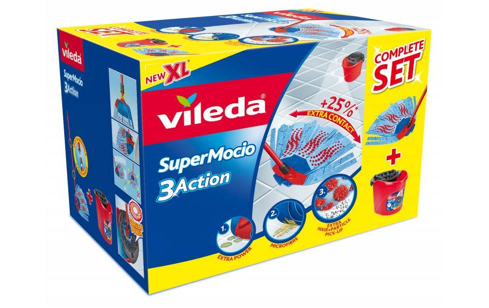 Vileda Bodenwischer-Set »Vileda Super Mocio Set« von Vileda