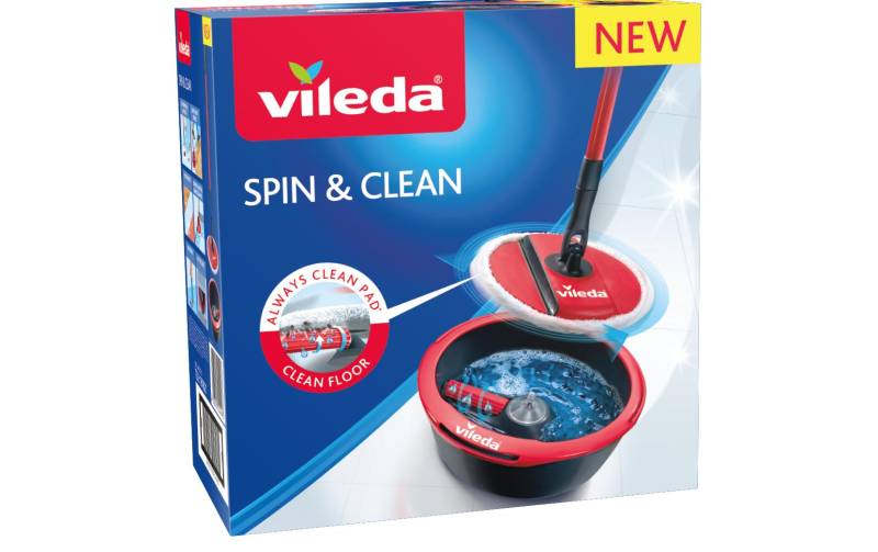 Vileda Sprühwischer »Spin & Clean Set«, (Set) von Vileda