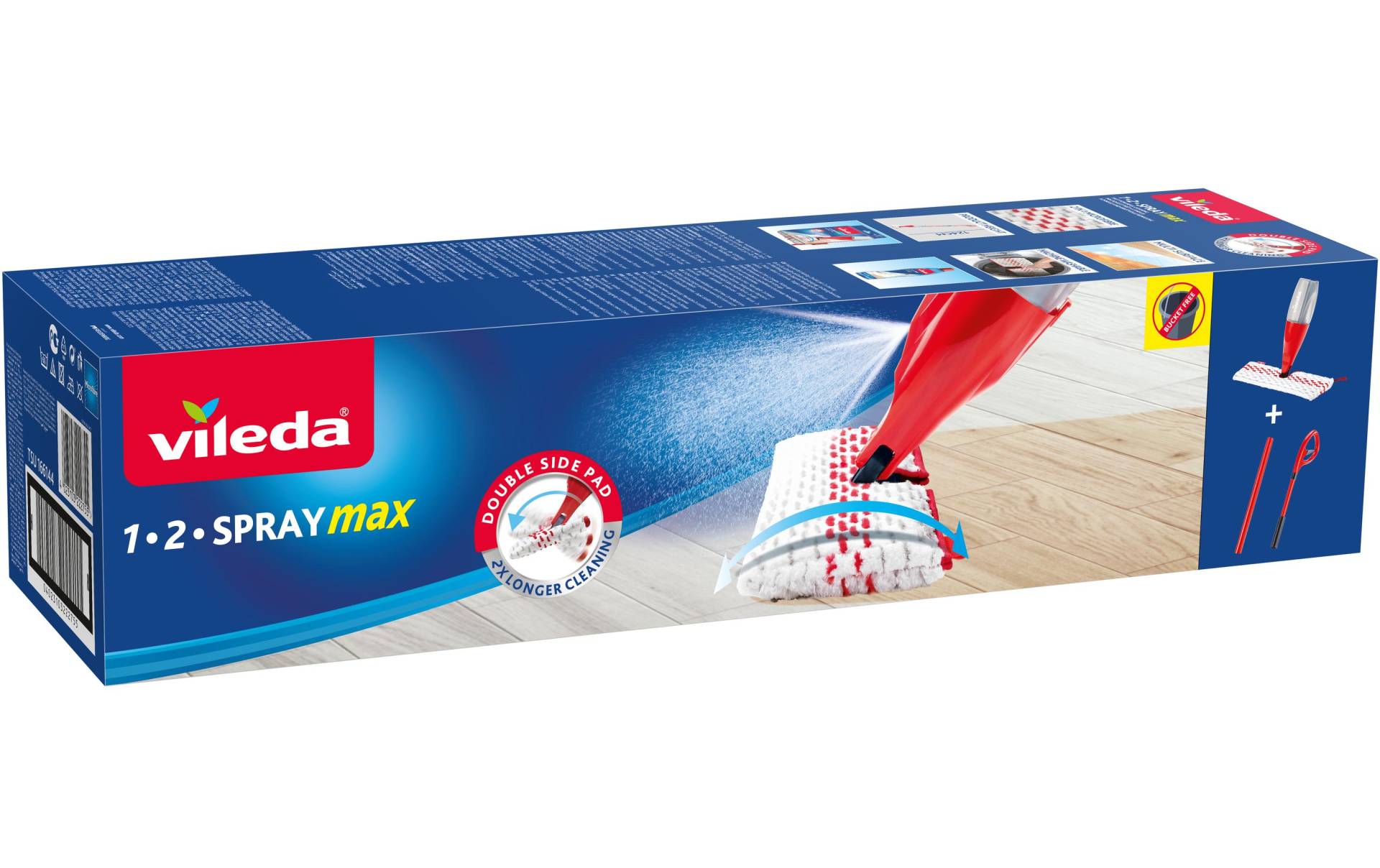 Vileda Sprühwischer »Spray Max«, (Set), Sprühfunktion von Vileda