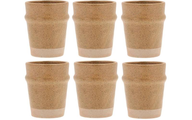 Villa Collection Denmark Cappuccinotasse »Becher Evig 350ml Brown« von Villa Collection Denmark