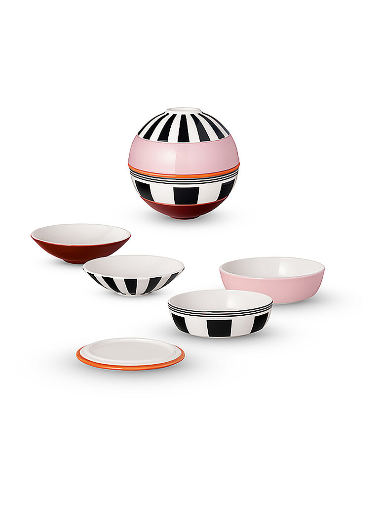 VILLEROY & BOCH La Petite Boule MEMPHIS  ICONIC 5tlg bunt von Villeroy & Boch