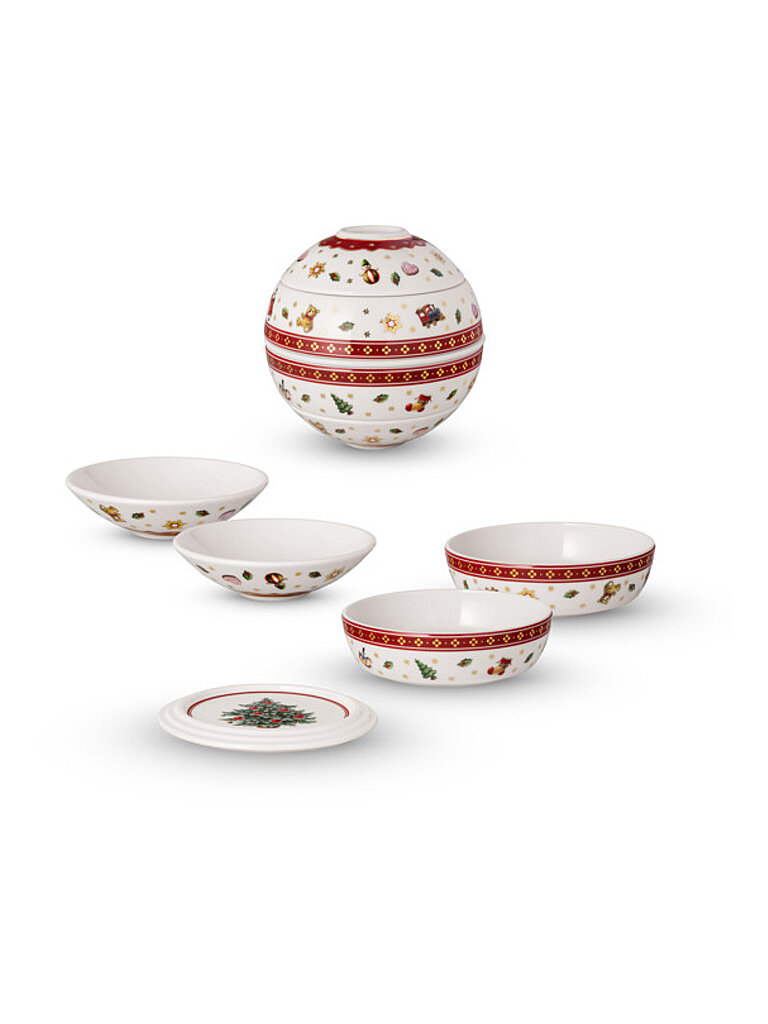 VILLEROY & BOCH Toy's Delight La Petite Boule 5tlg. bunt von Villeroy & Boch