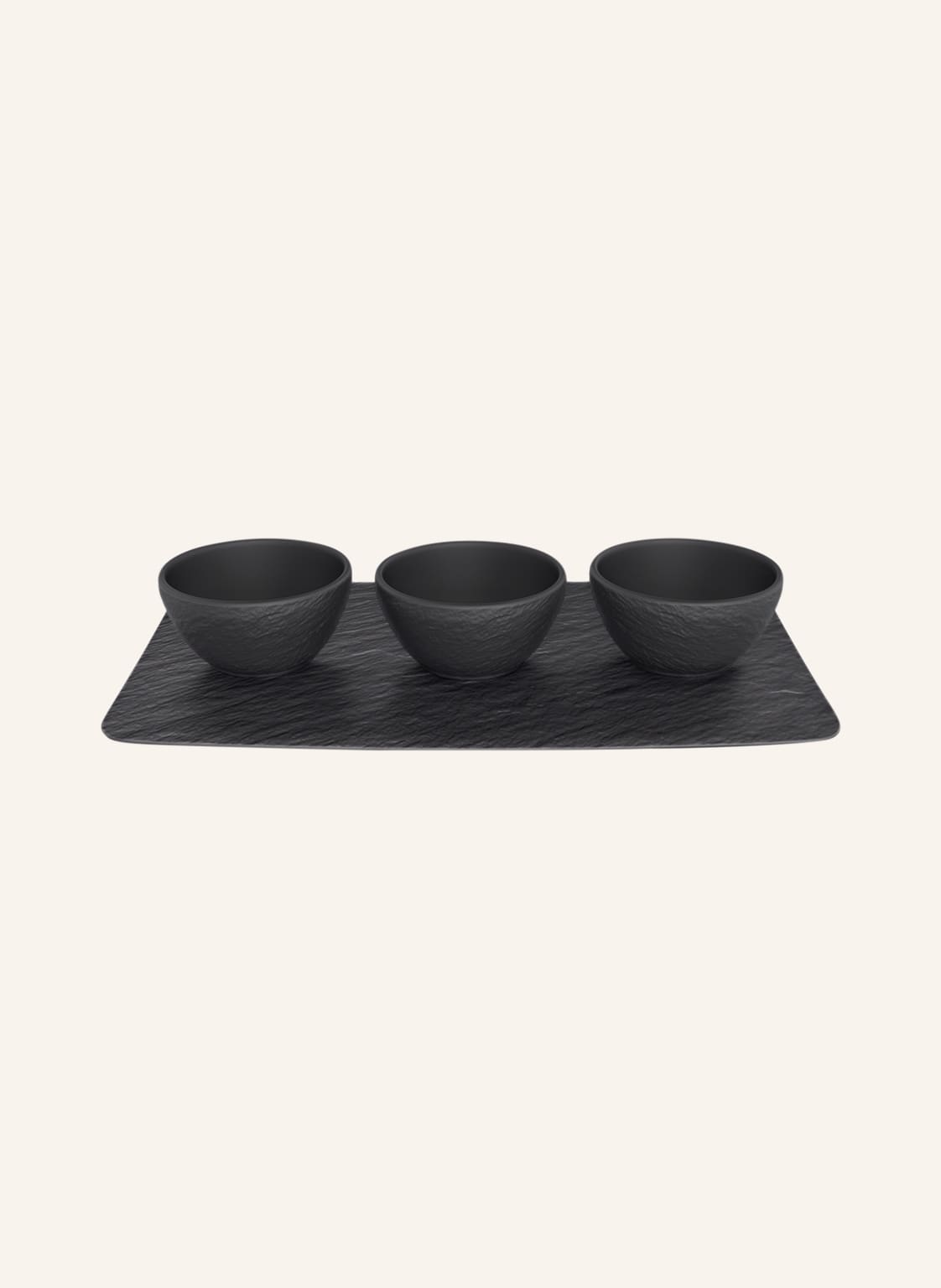 Villeroy & Boch 4-Tlg. Schalenset schwarz von Villeroy & Boch