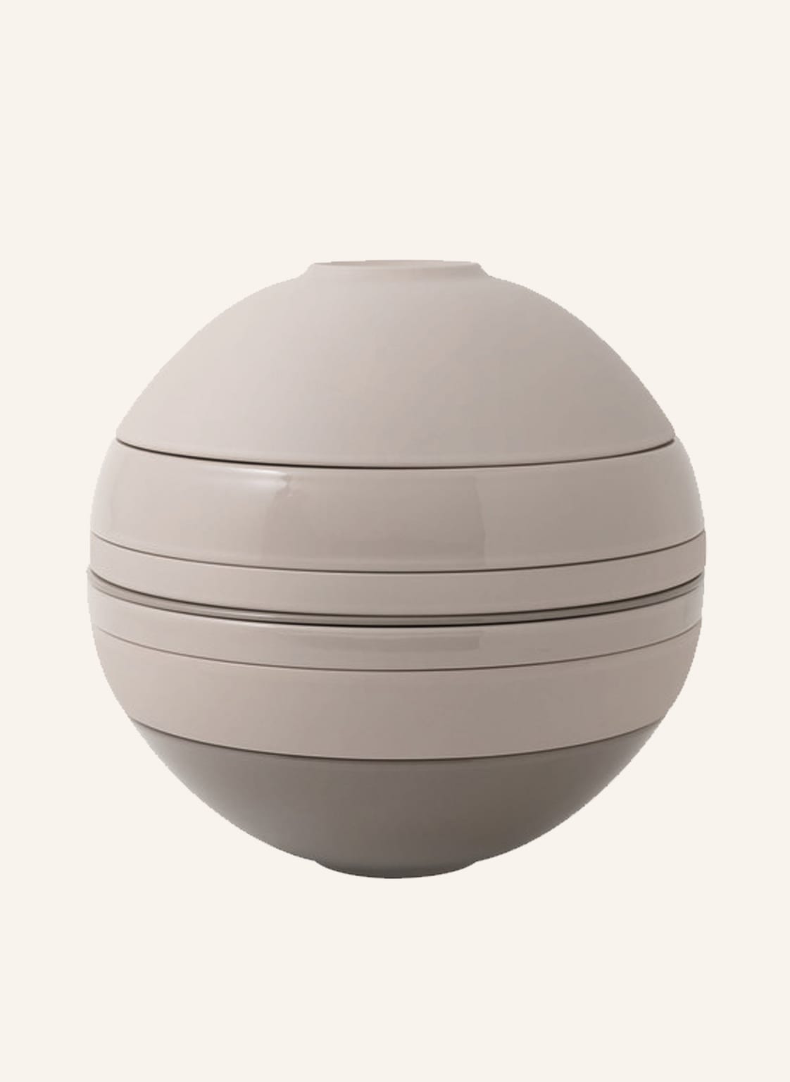 Villeroy & Boch 7-Tlg. Geschirrset La Boule beige von Villeroy & Boch