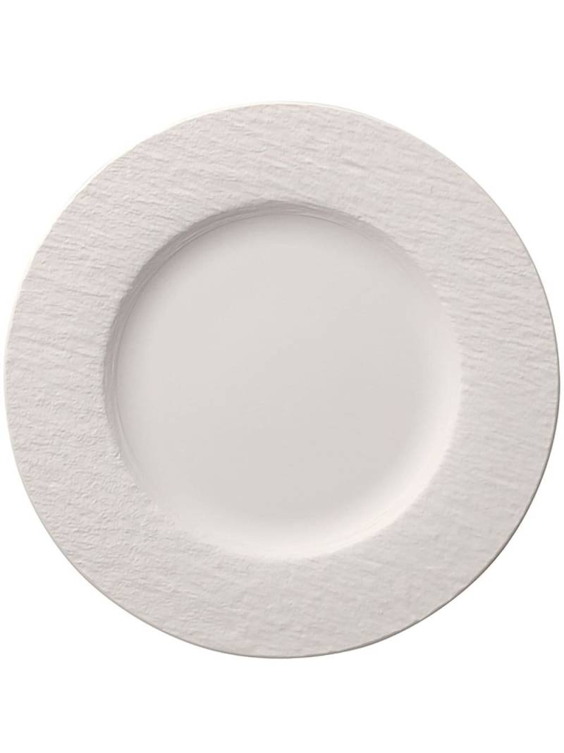 Villeroy & Boch Manufacture Rock plate (set of six) - White von Villeroy & Boch