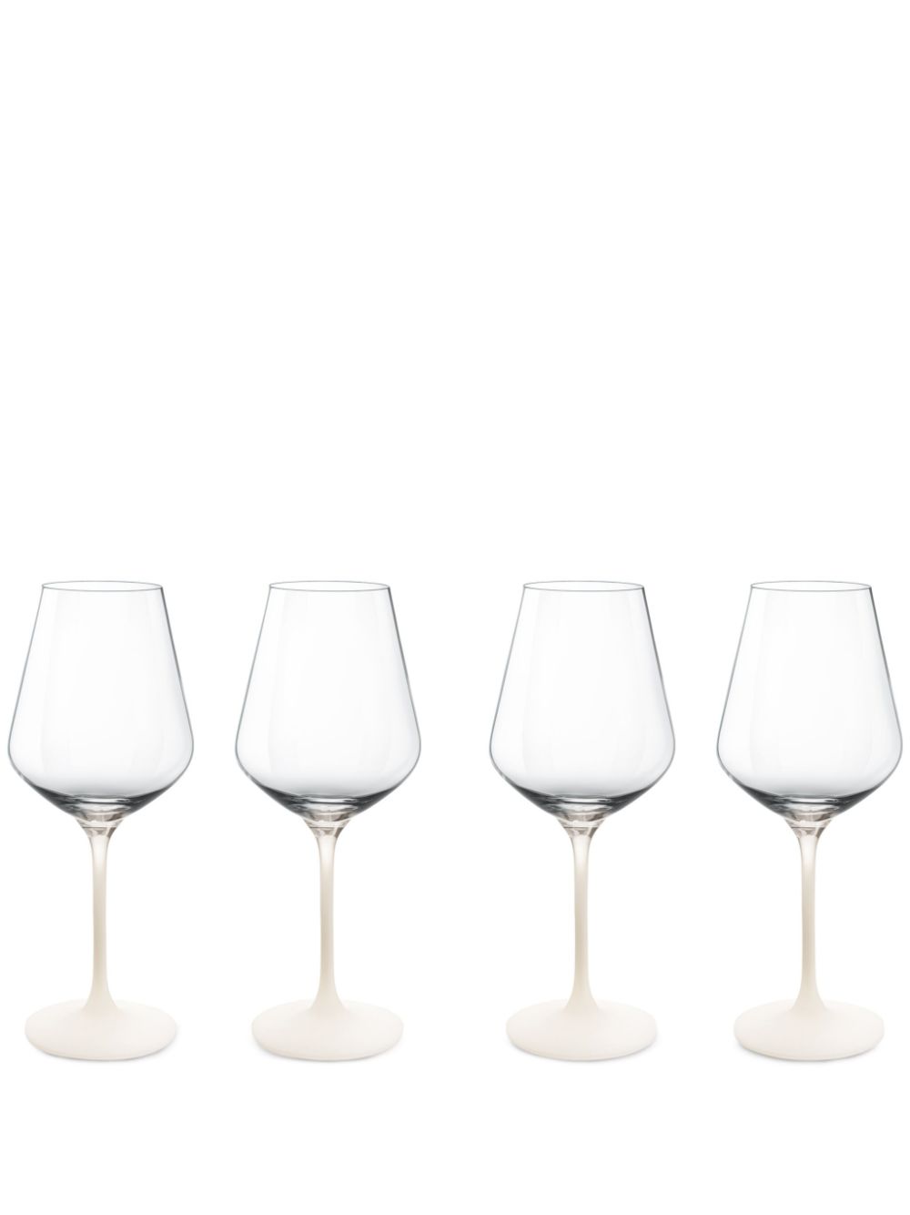 Villeroy & Boch Manufacture Rock wine glasses (set of four) - White von Villeroy & Boch