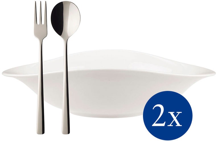 Villeroy & Boch Schale »Vapiano Italian«, 6 tlg., aus Porzellan, Premium-Qualität, Made in Germany von Villeroy & Boch