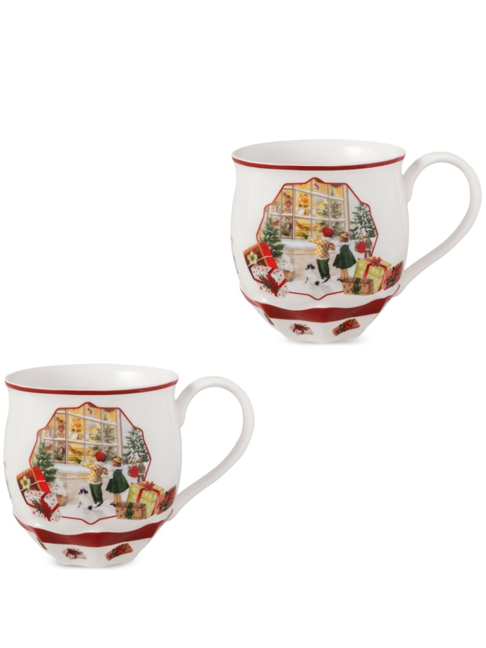 Villeroy & Boch Toy Shop mugs (set of two) - White von Villeroy & Boch