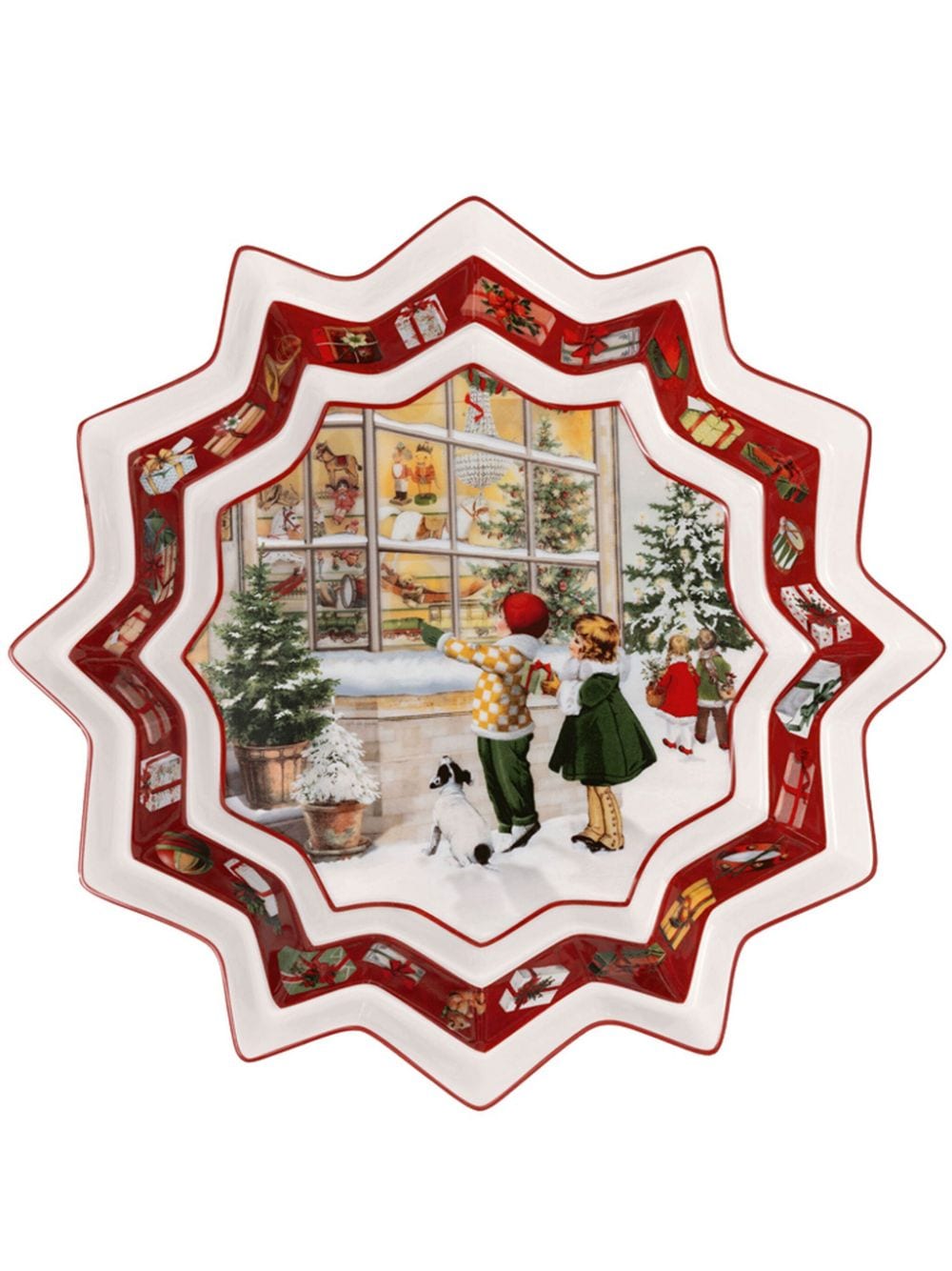 Villeroy & Boch Toy's Fantasy porcelain platter - White von Villeroy & Boch