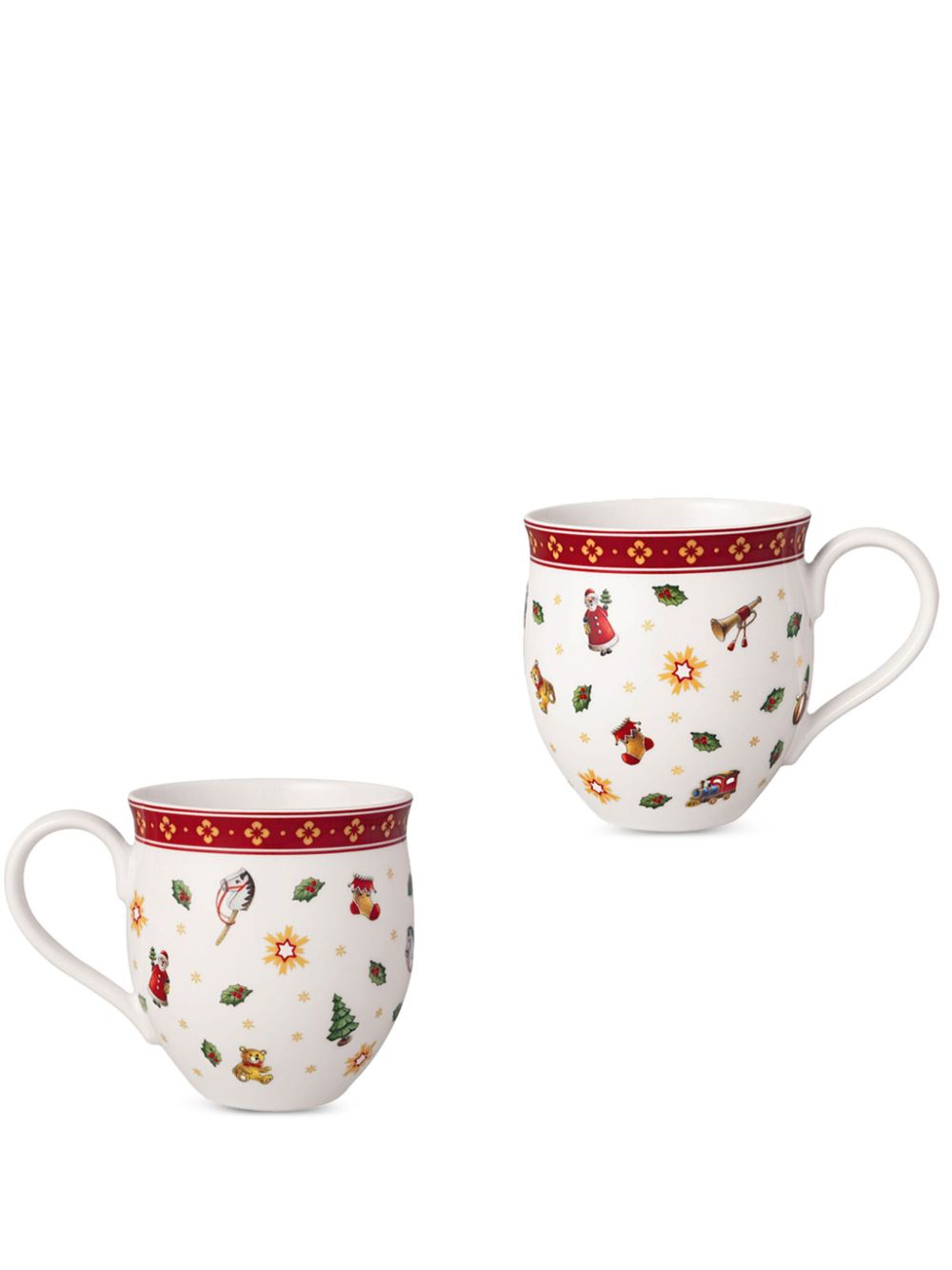 Villeroy & Boch Toys mugs (set of two) - White von Villeroy & Boch