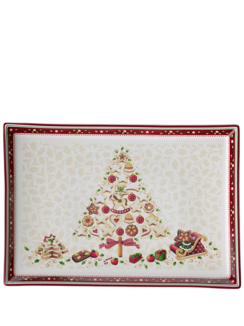 Villeroy & Boch Winter Bakery Delight pastry plate (40cm) - White von Villeroy & Boch