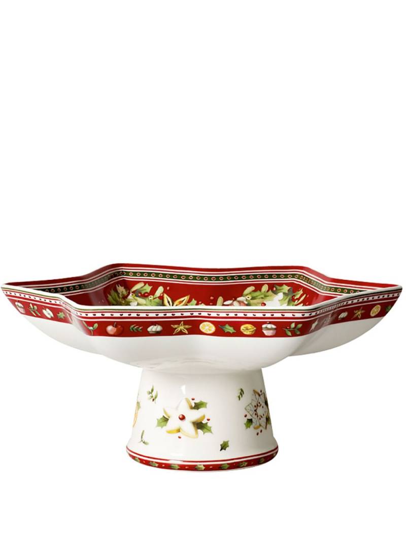 Villeroy & Boch Winter Bakery Delight porcelain star bowl - Red von Villeroy & Boch