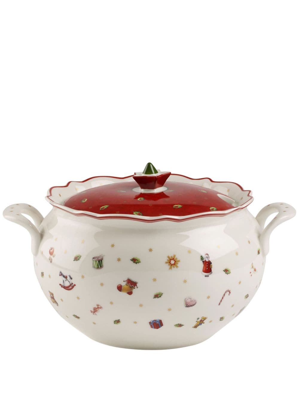 Villeroy & Boch graphic-print porcelain terrina - Multicolour von Villeroy & Boch