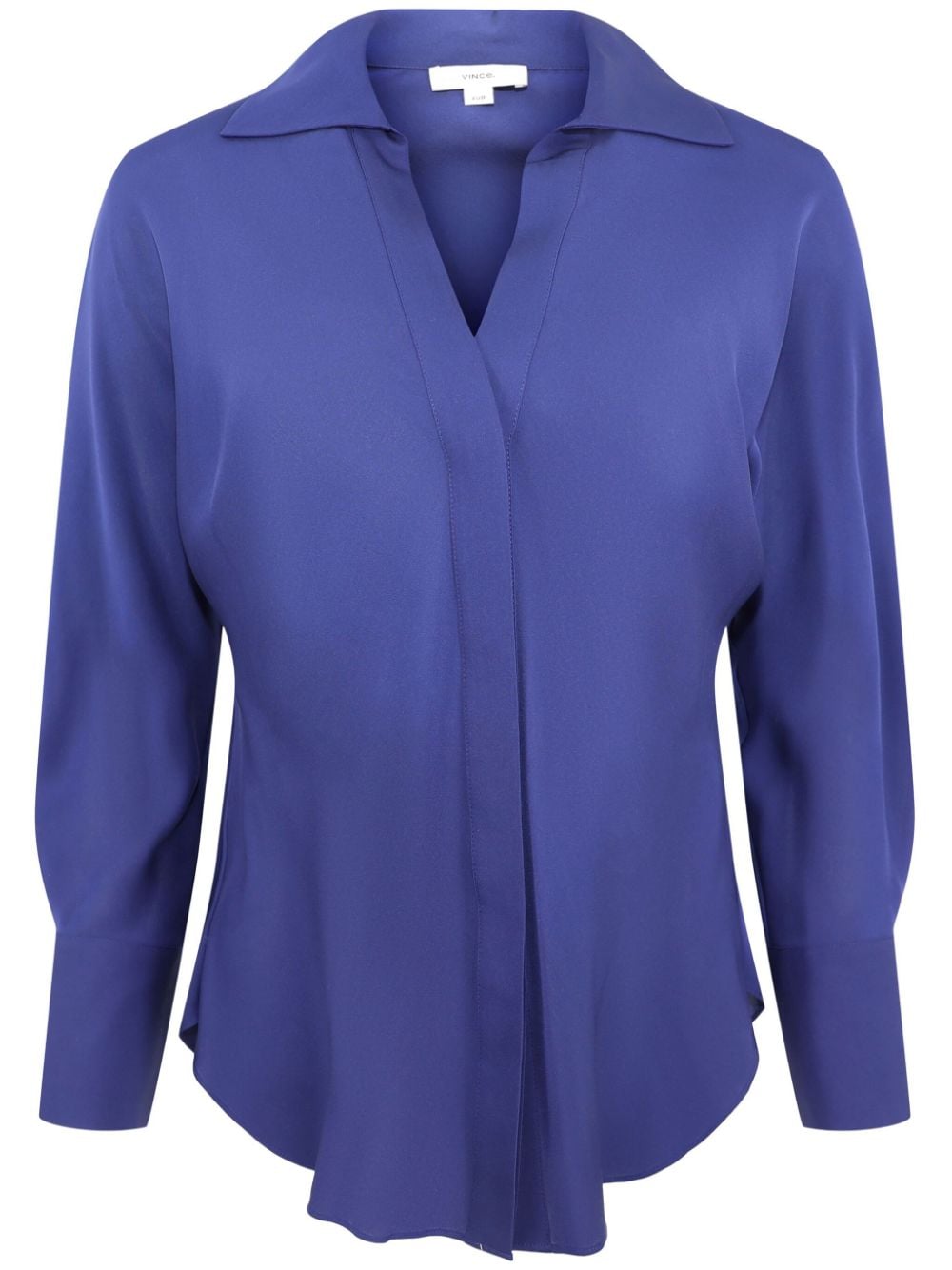 Vince Bias Dolman silk blouse - Blue von Vince