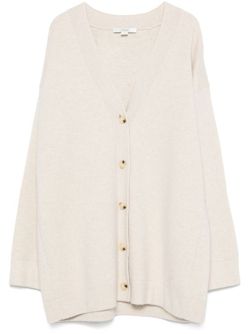 Vince V-neck cardigan - Neutrals von Vince