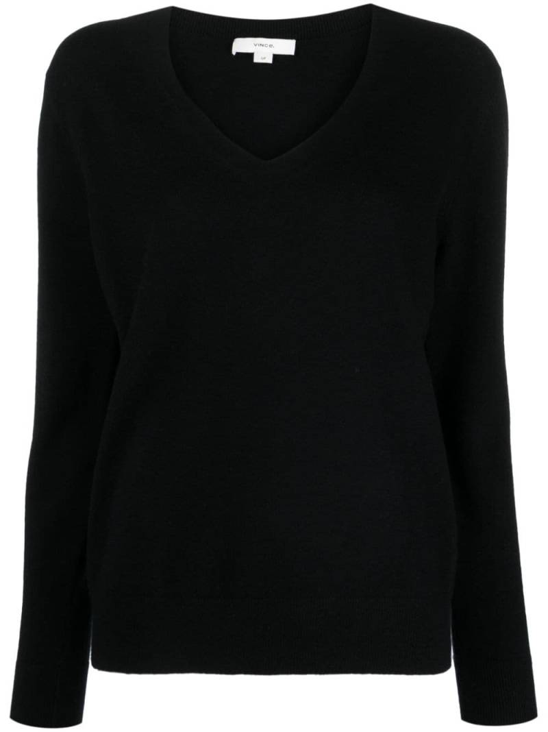 Vince Weekend cashmere jumper - Black von Vince