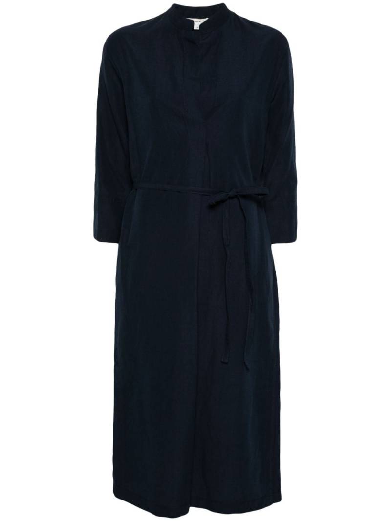 Vince band-collar midi dress - Blue von Vince