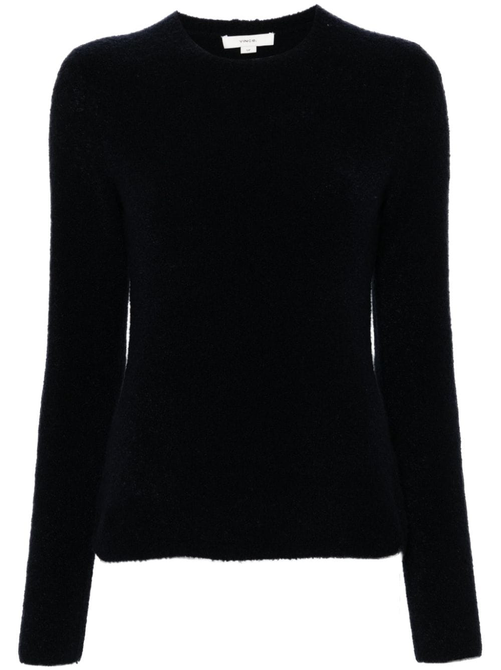 Vince bouclé crew-neck sweater - Blue von Vince