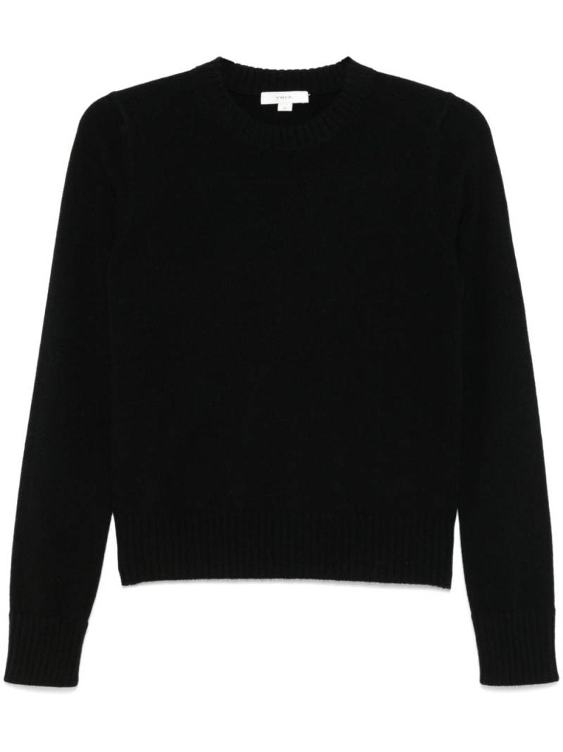 Vince cashmere crew-neck sweater - Black von Vince