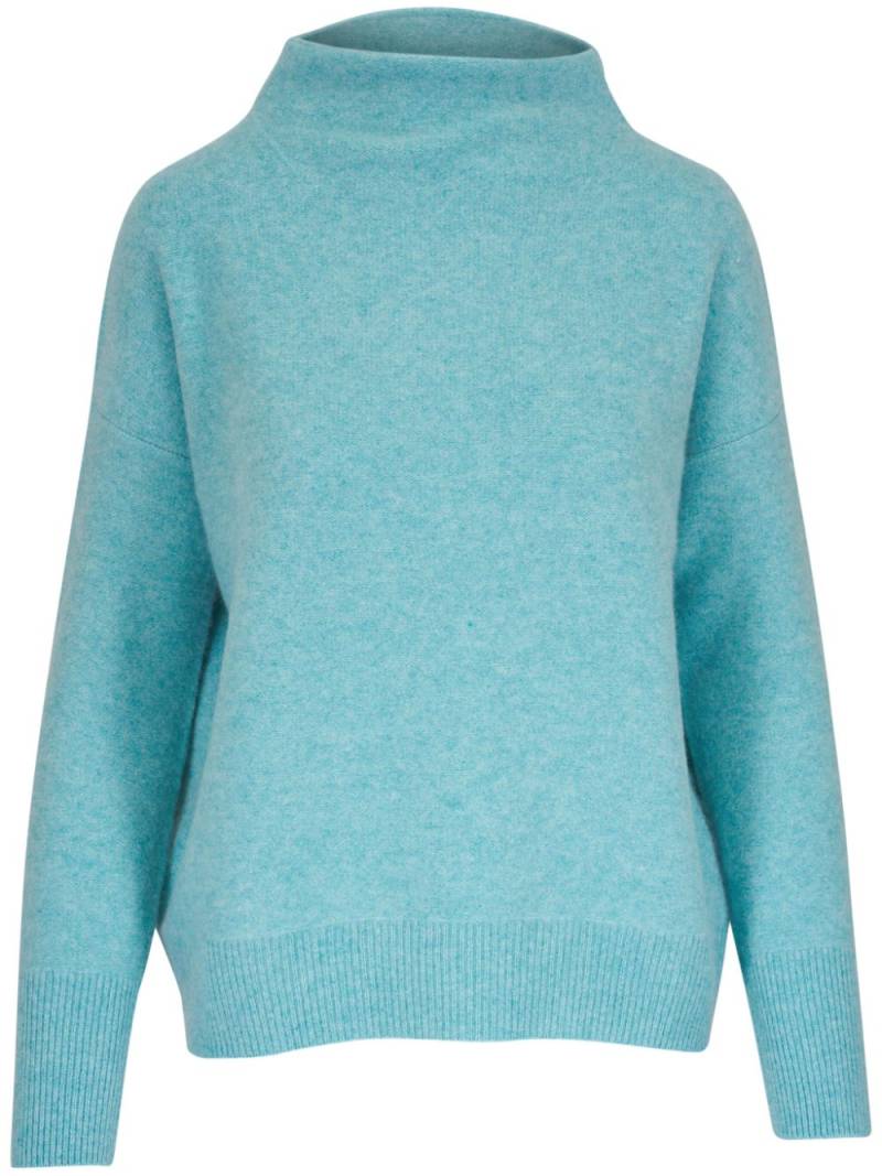 Vince cashmere funnel-neck sweater - Blue von Vince