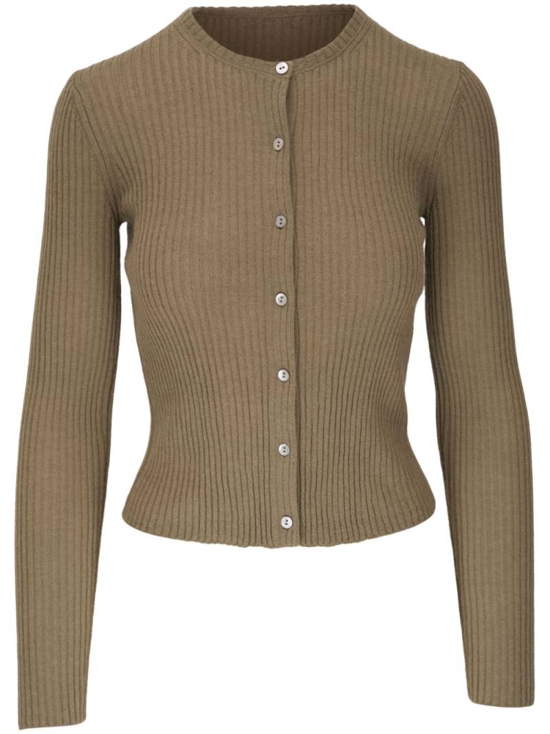 Vince cashmere-silk blend cardigan - Neutrals von Vince