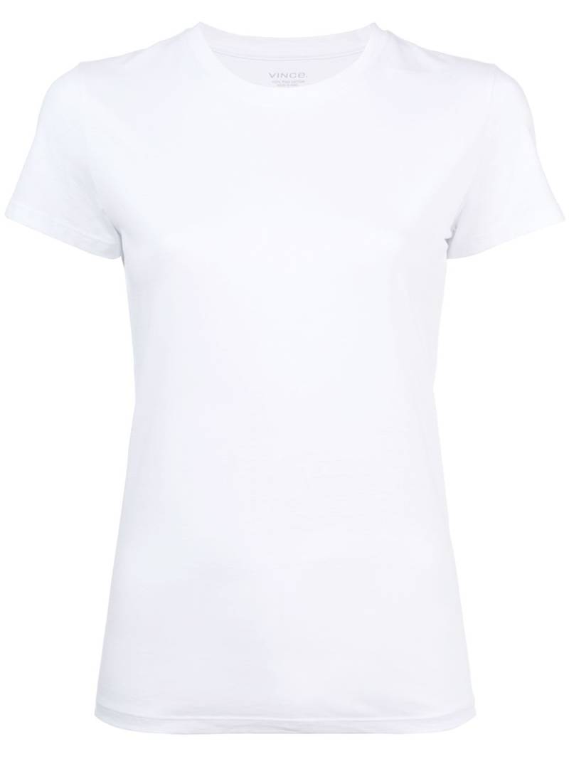 Vince classic short-sleeve T-shirt - White von Vince