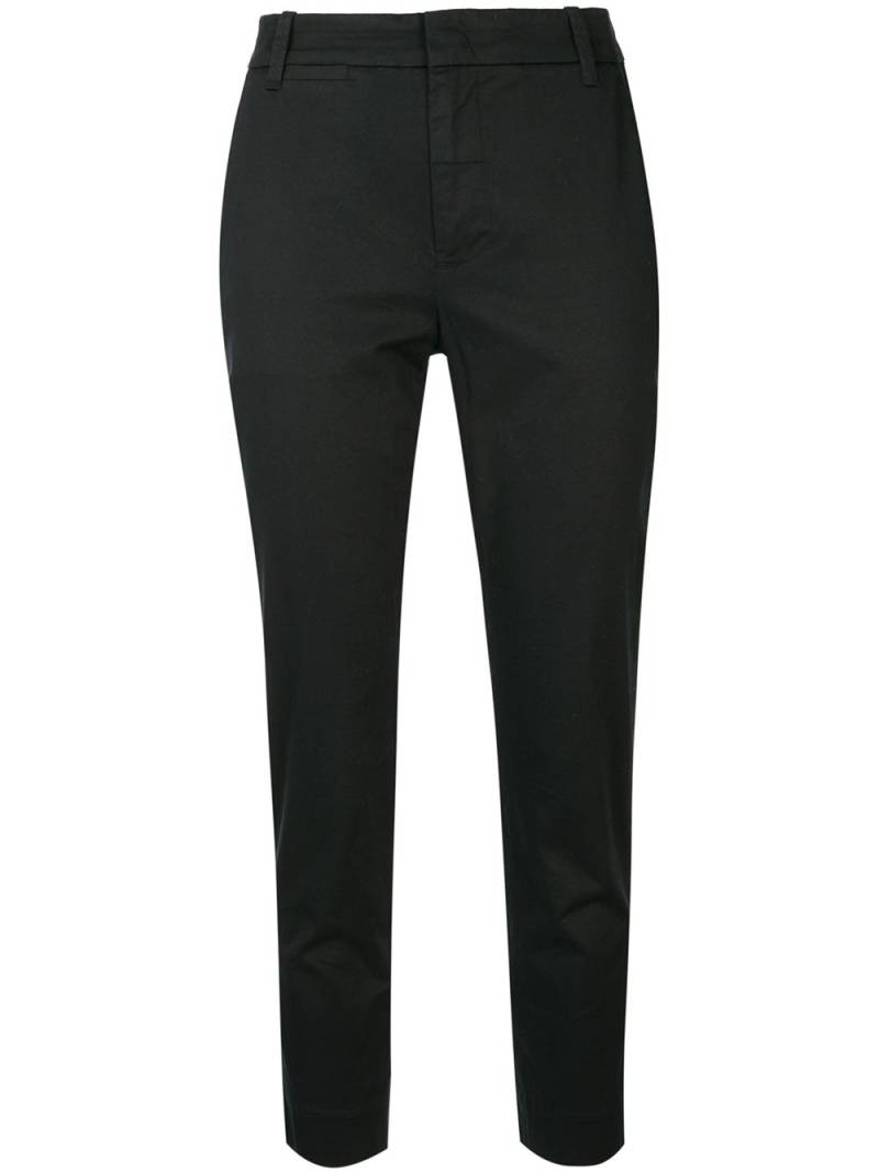 Vince cropped slim-fit chinos - Black von Vince