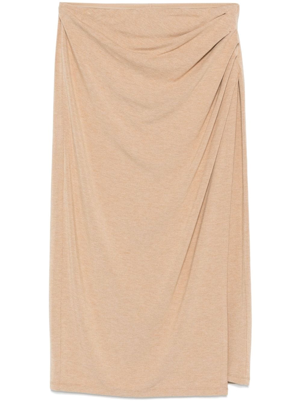 Vince draped midi skirt - Brown von Vince