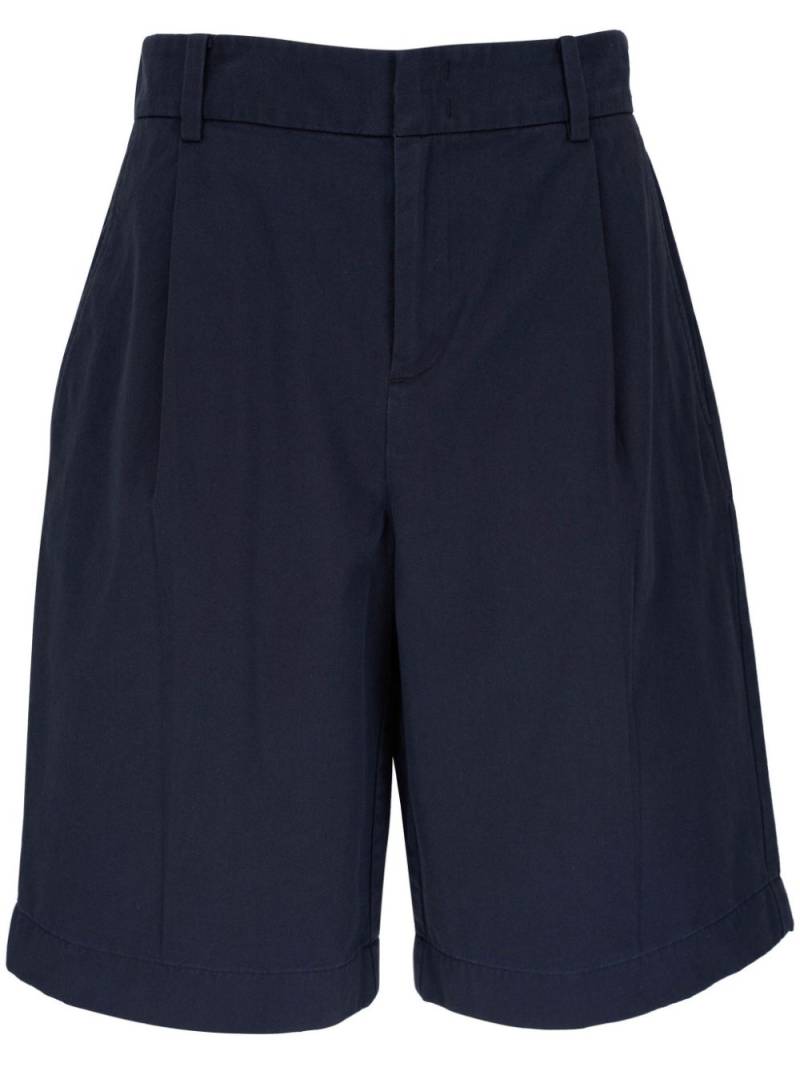 Vince elasticated-waist cotton shorts - Blue von Vince