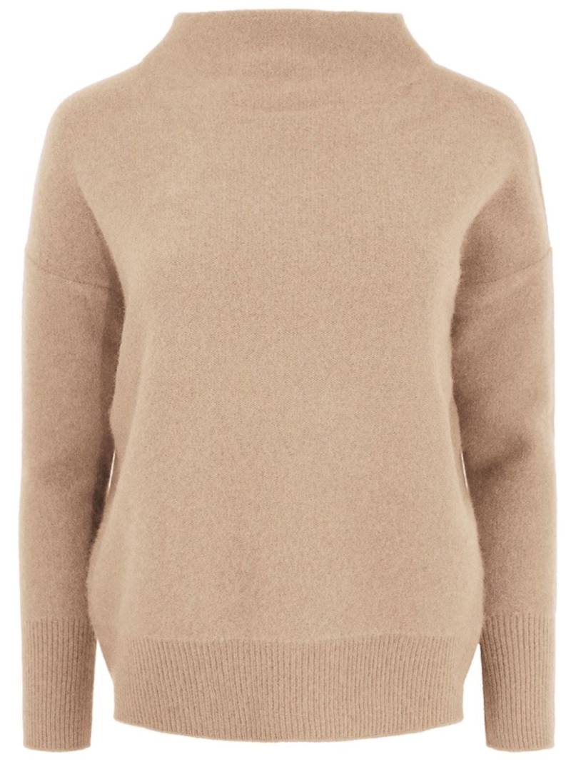 Vince funnel-neck cashmere jumper - Neutrals von Vince