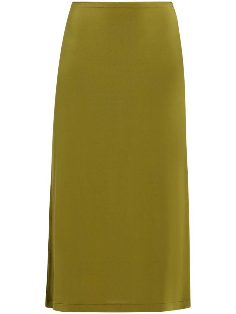 Vince high-waist midi skirt - Green von Vince