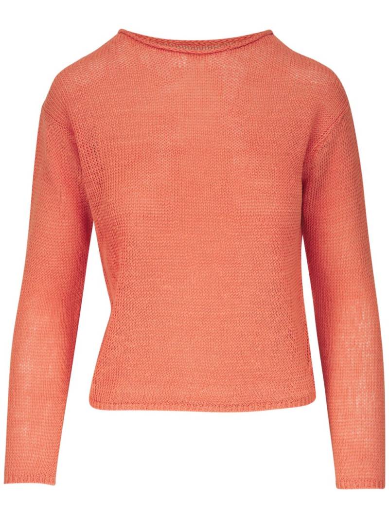 Vince knitted linen jumper - Orange von Vince