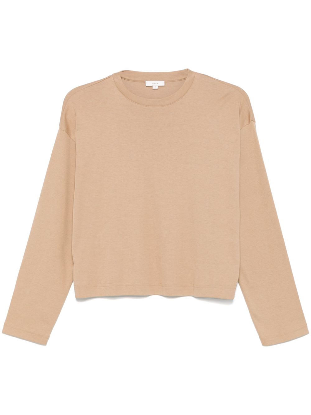 Vince long-sleeved cropped T-shirt - Brown von Vince