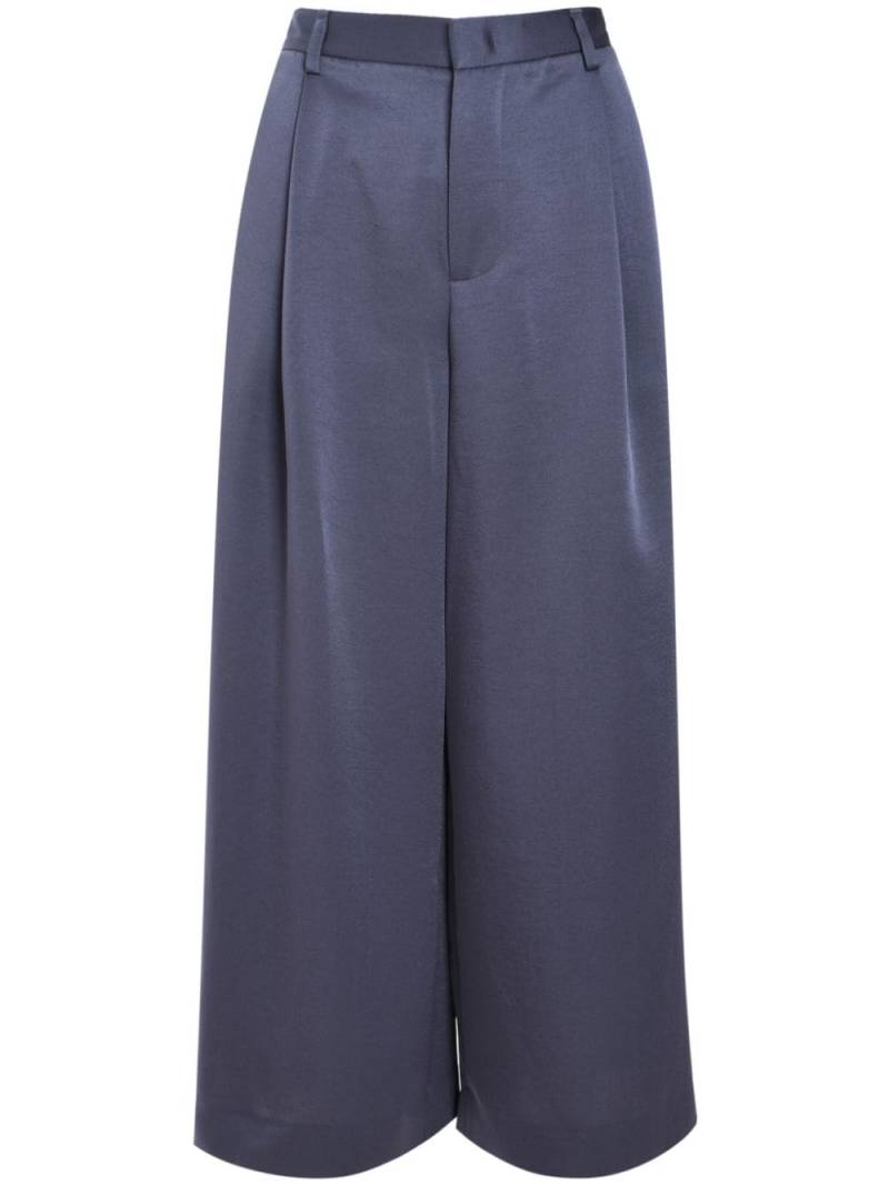 Vince mid-rise satin trousers - Purple von Vince