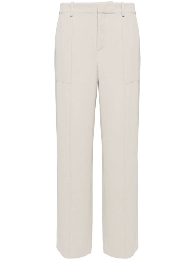 Vince mid-rise straight-leg trousers - Neutrals von Vince