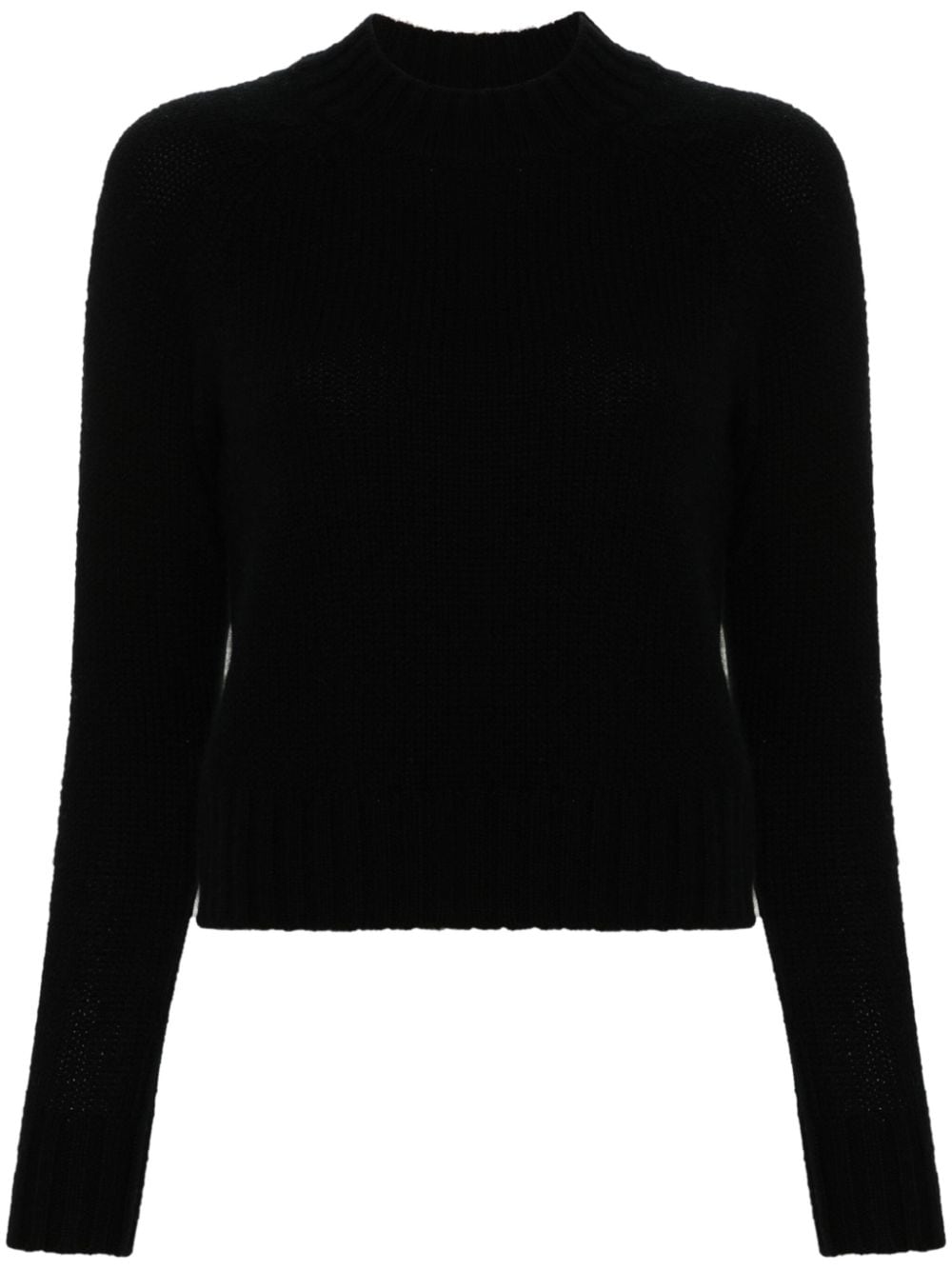 Vince mock-neck cashmere jumper - Black von Vince